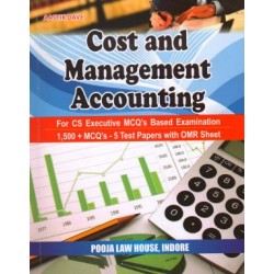 Cost An Management Accounting For CS Executive MCQ's Based Examination 1,500 5 Test Papers With OMR Sheet 2nd Edn. 2015